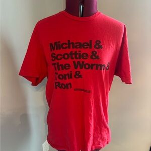 Rare Red Graphic Men's T-Shirt